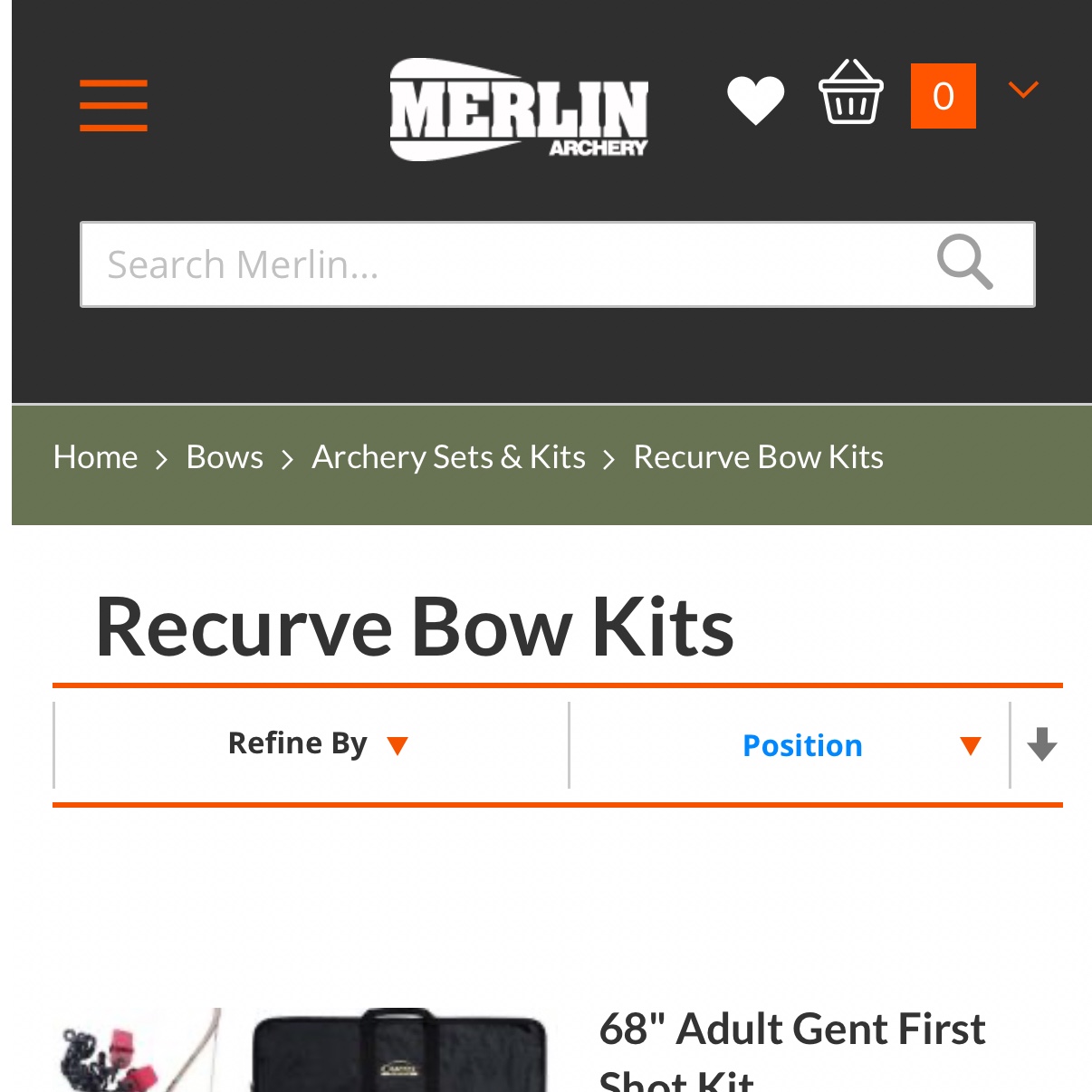 Archery Equipment | Merlin Archery
